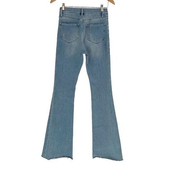 Frame Denim Blue Flare & Wide Leg Jeans - Picture 3 of 12